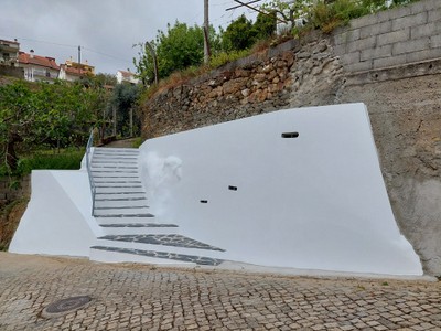 Junta De Freguesia De Cambas Recupera Escadaria
